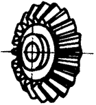 齒輪基本術語錐齒輪、準雙曲面齒輪及其齒輪副