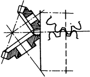齒輪基本術語錐齒輪、準雙曲面齒輪及其齒輪副