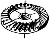 齒輪基本術語錐齒輪、準雙曲面齒輪及其齒輪副
