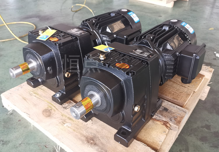 R47系列減速機配電機，黑金剛 實物圖